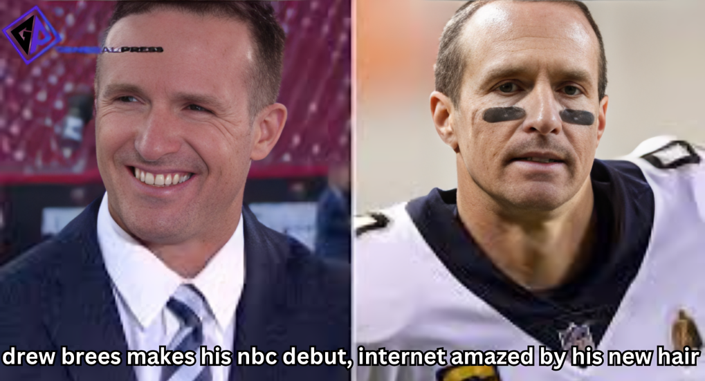 Drew Brees Makes His NBC Debut, Internet Amazed by His