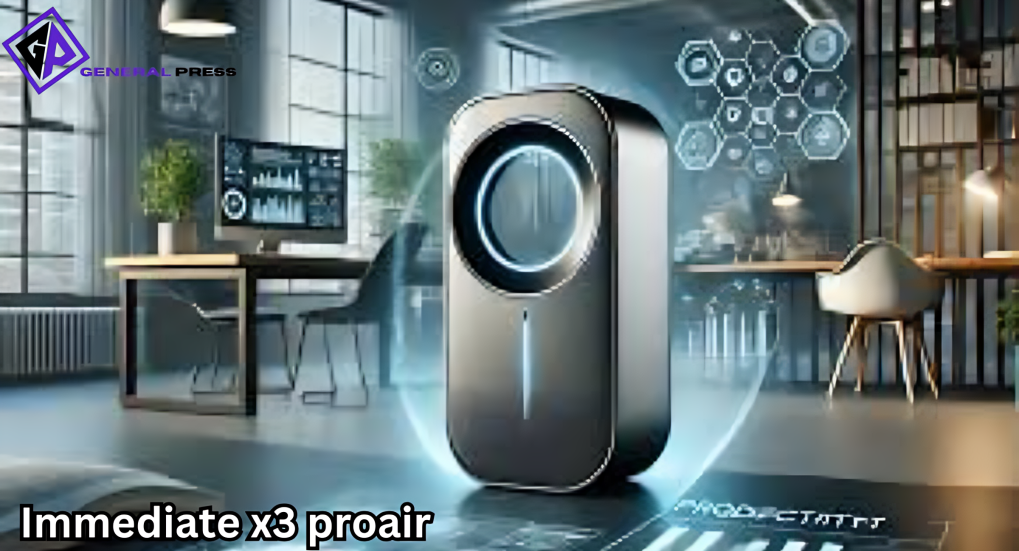 Immediate X3 ProAir: Revolutionizing the Air Purifier Industry